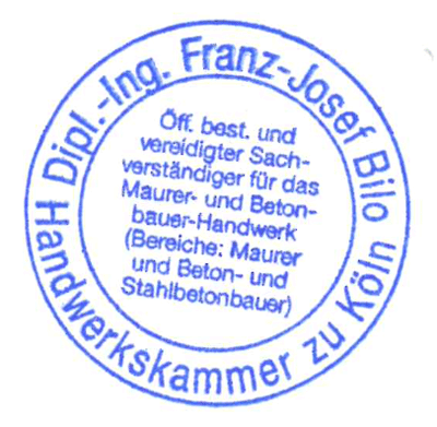 Euro Zert Stempel Bilo